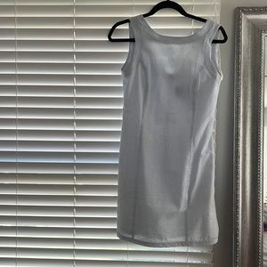 Lauren James Light Blue Seersucker Dress